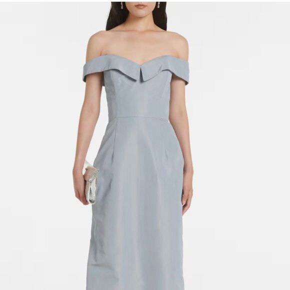 Markarian Dresses & Skirts - NWT Markarian Sarika Gown Dress, Dusty Blue, Size 4